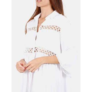 Admas  Sommertunika mit Dreiviertelarm-Shirt Admas 