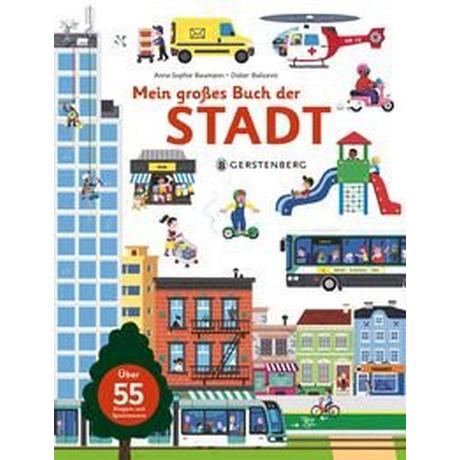 Mein großes Buch der Stadt Baumann, Anne-Sophie; Balicevic, Didier (Illustrationen) Copertina rigida 