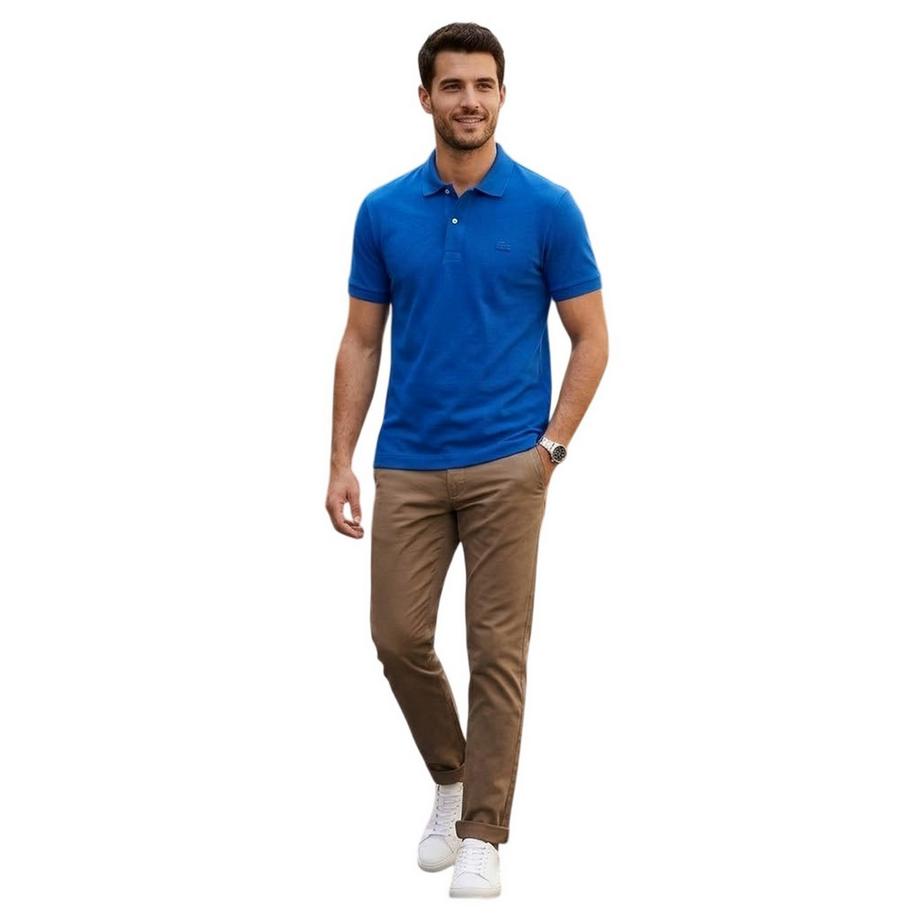LACOSTE  Paris Maglietta Polo Elasticizzato 