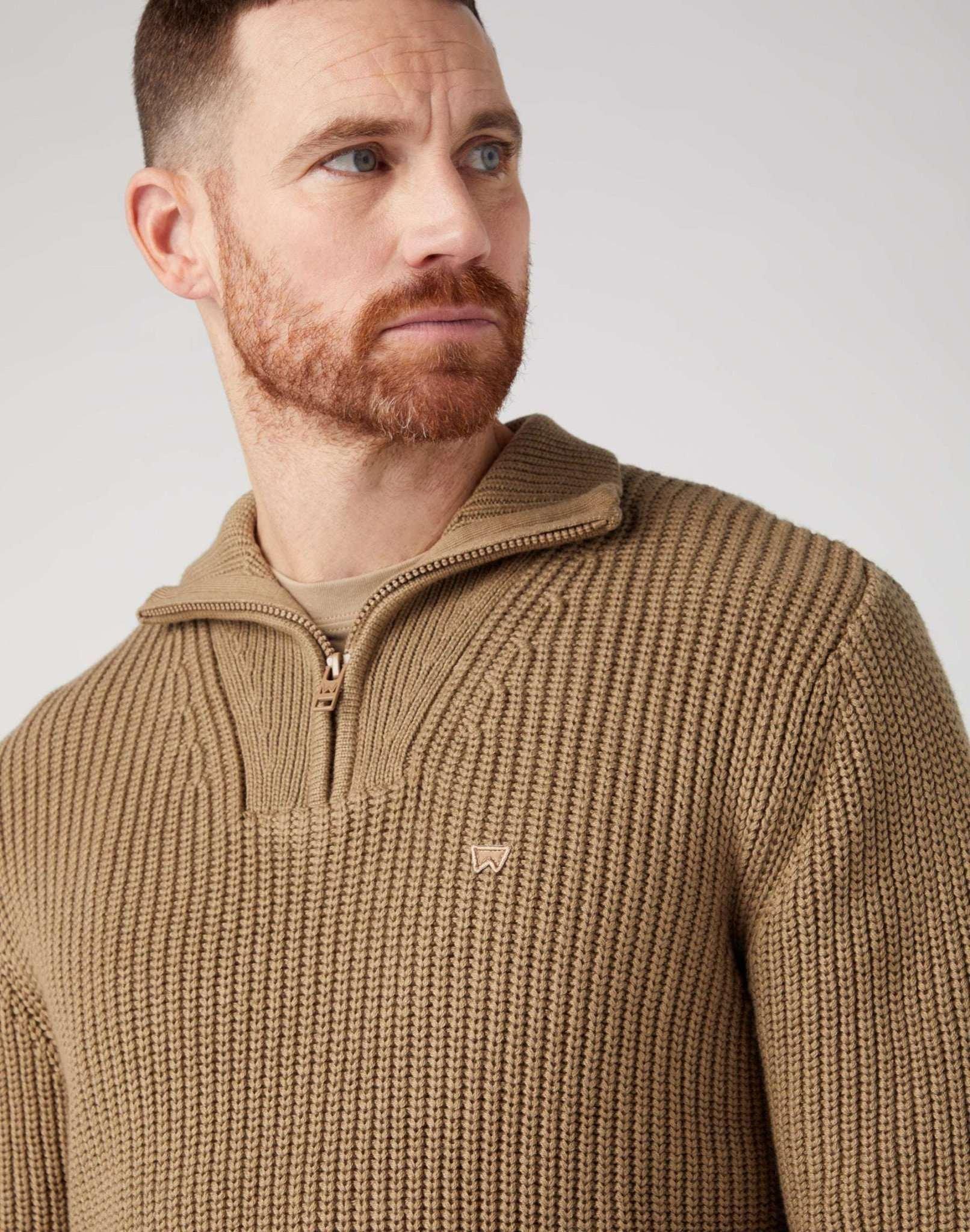 Wrangler  Pullover Half Zip Knit 