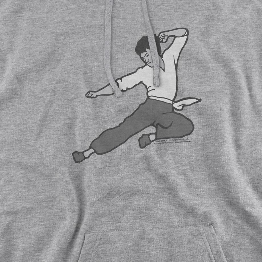 Bruce Lee The Signature Move Felpa Con Cappuccio Erica  