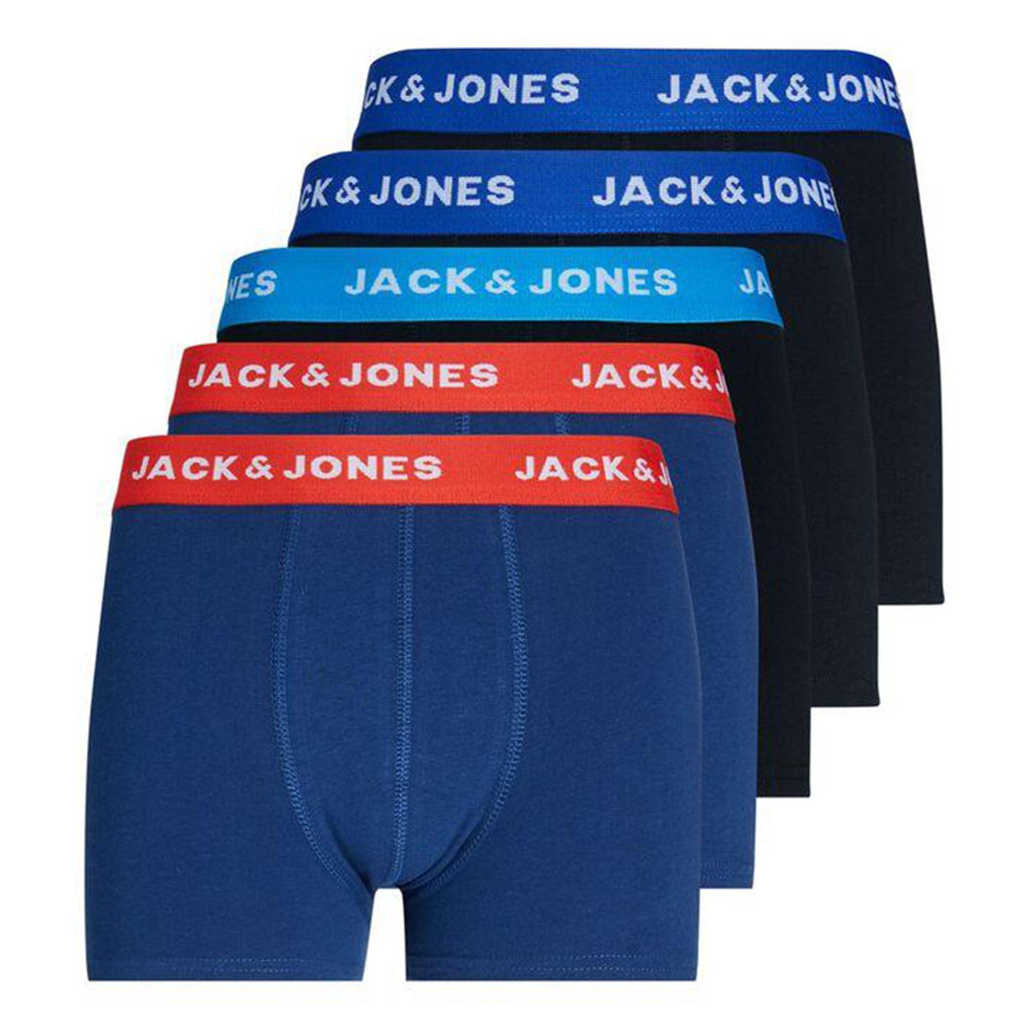 JACK & JONES  Boxer  Stretch-JACLEE TRUNKS 5 PACK JNR 