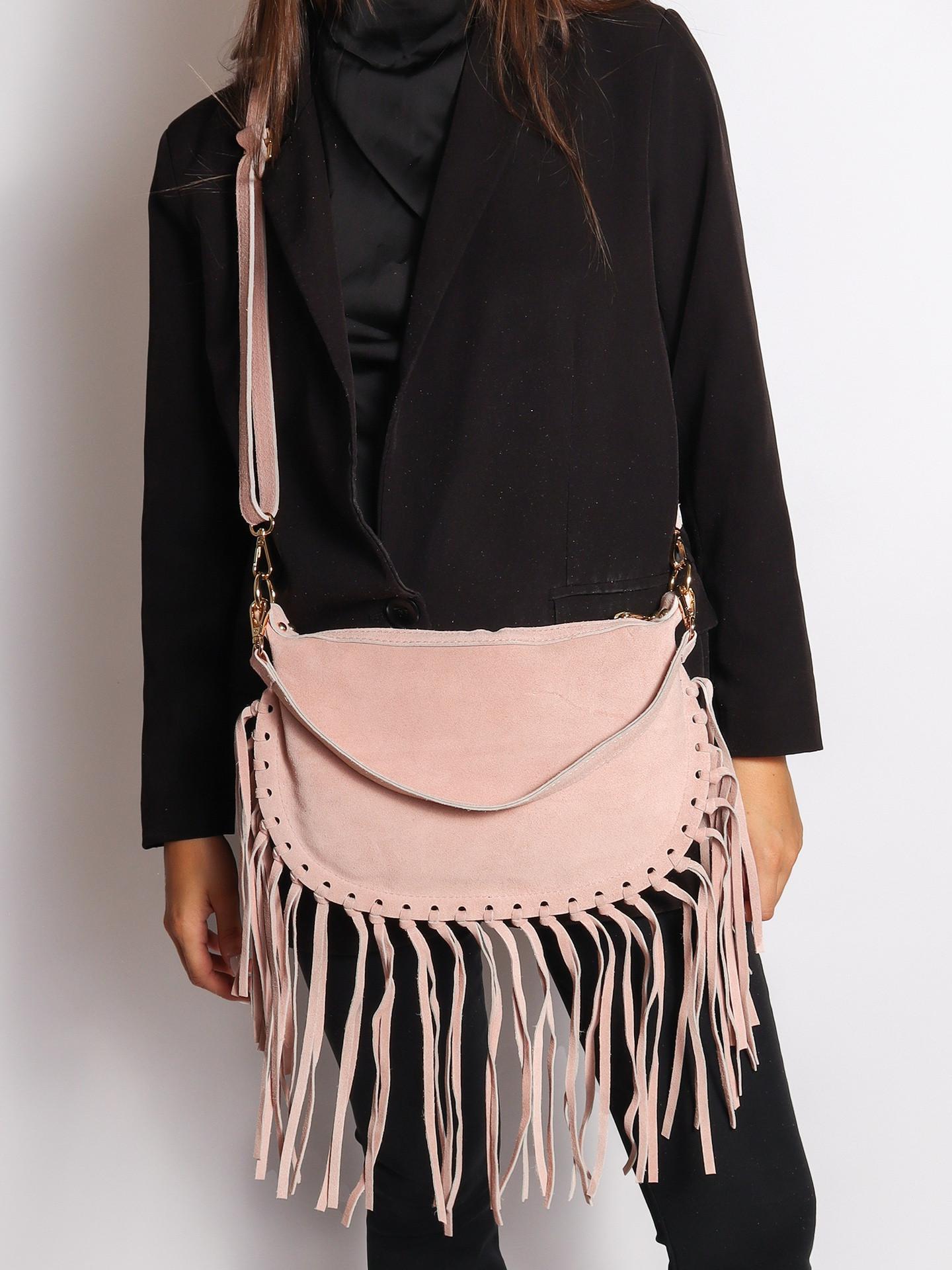 Gave Lux Zefira Chic Sac à Bandoulière à Franges  