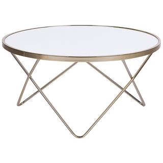 Beliani Table basse en Verre de sécurité Glamour MERIDIAN  