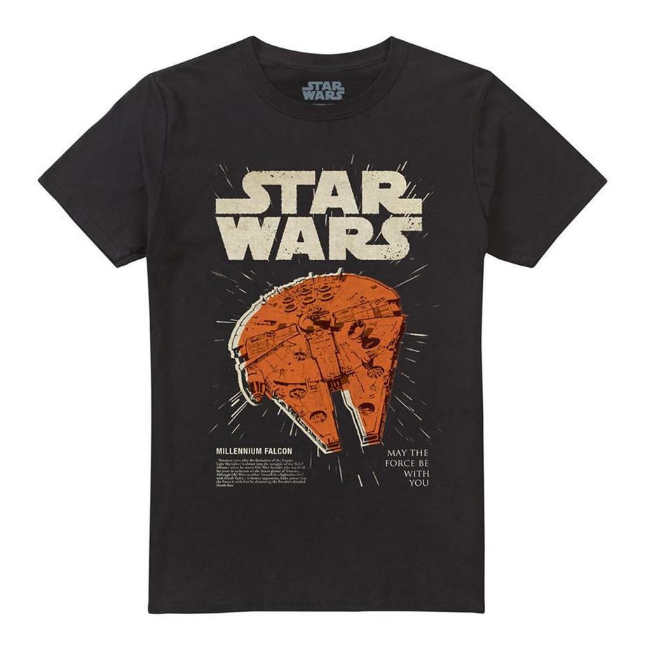 T-ShirtMotiftyle Rétro Millenium Falcon