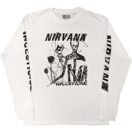 Nirvana Incesticide T-Shirt Maniche Lunghe  