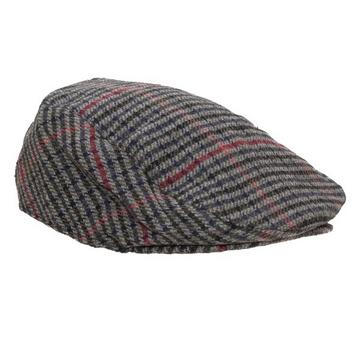 Tweed Schiebermütze