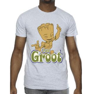 Guardians Of The Galaxy T-Shirt Stampa Grafica Groot  