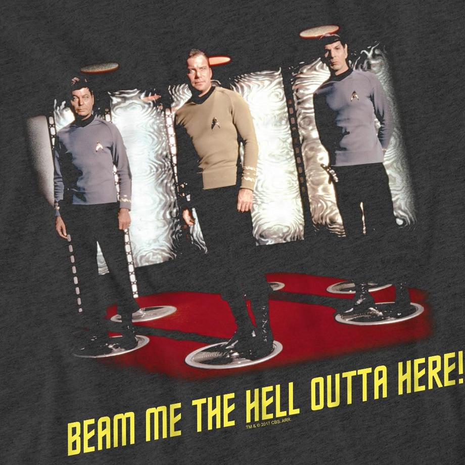 Star Trek T-shirt Beam Me Out  