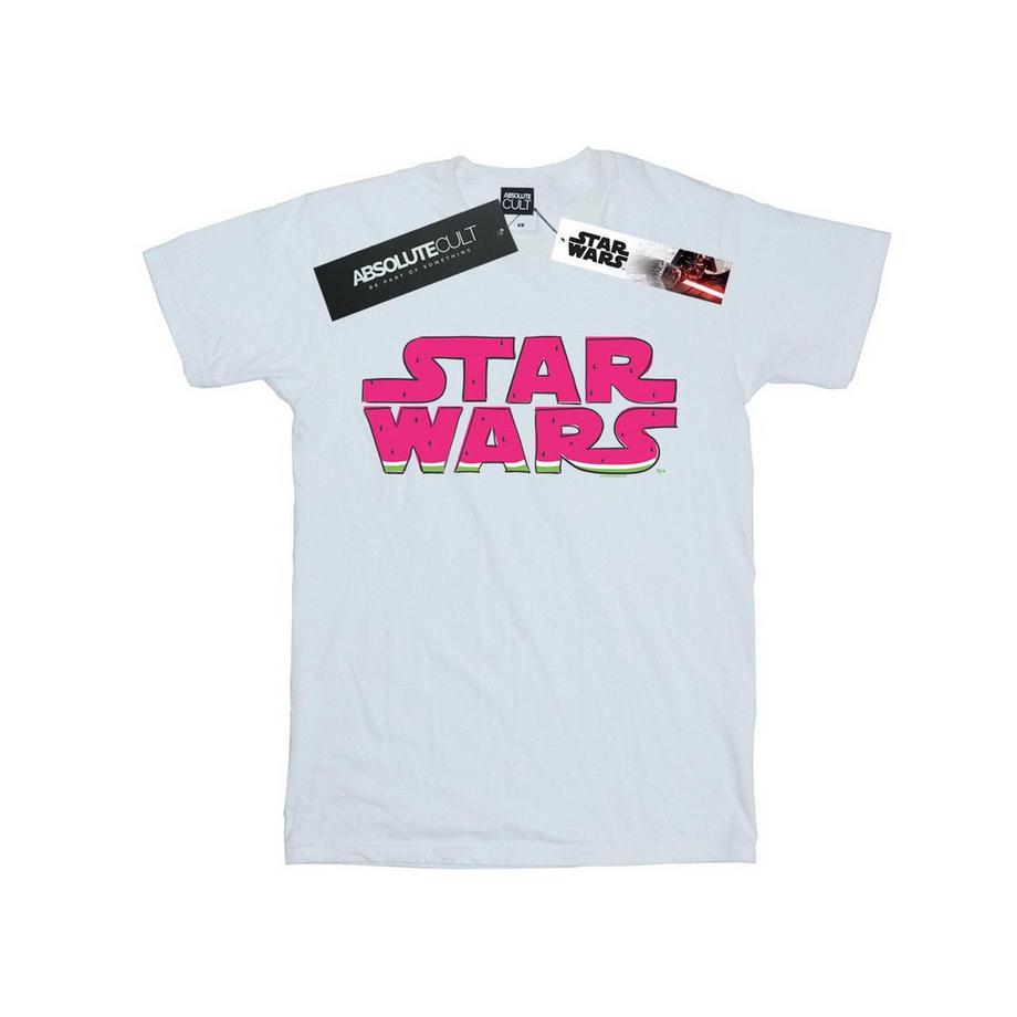 STAR WARS Star Wars Logo T-Shirt Stampata  