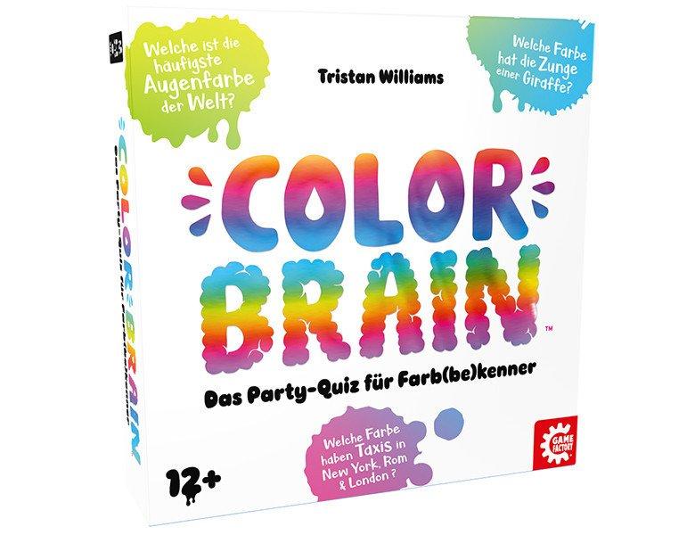 Game Factory  Color Brain - Das Party-Quiz für Farb(be)kenner 