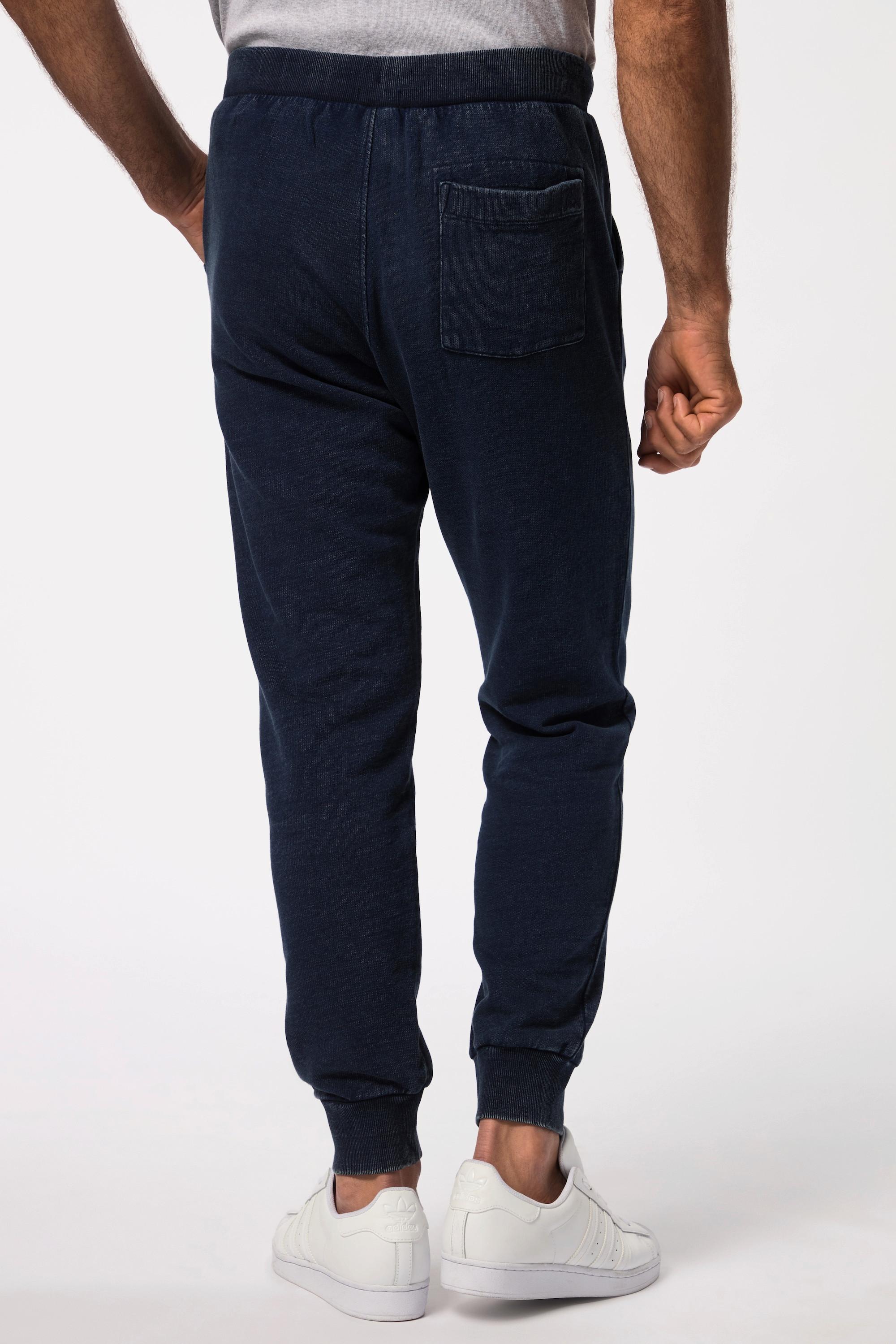 JP1880  Pantaloni sportivi dalla vestibilità moderna con look vintage e cintura elastica, disponibili fino alla tg. 8XL 