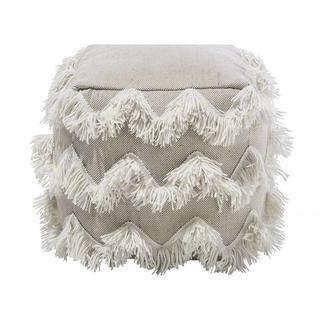 Beliani Pouf en Coton Boho NASHIK  