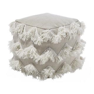 Beliani Pouf en Coton Boho NASHIK  