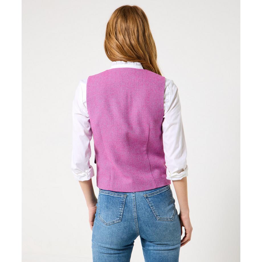 Joe Browns Gilet Heritage a Quadri Mix and Match  