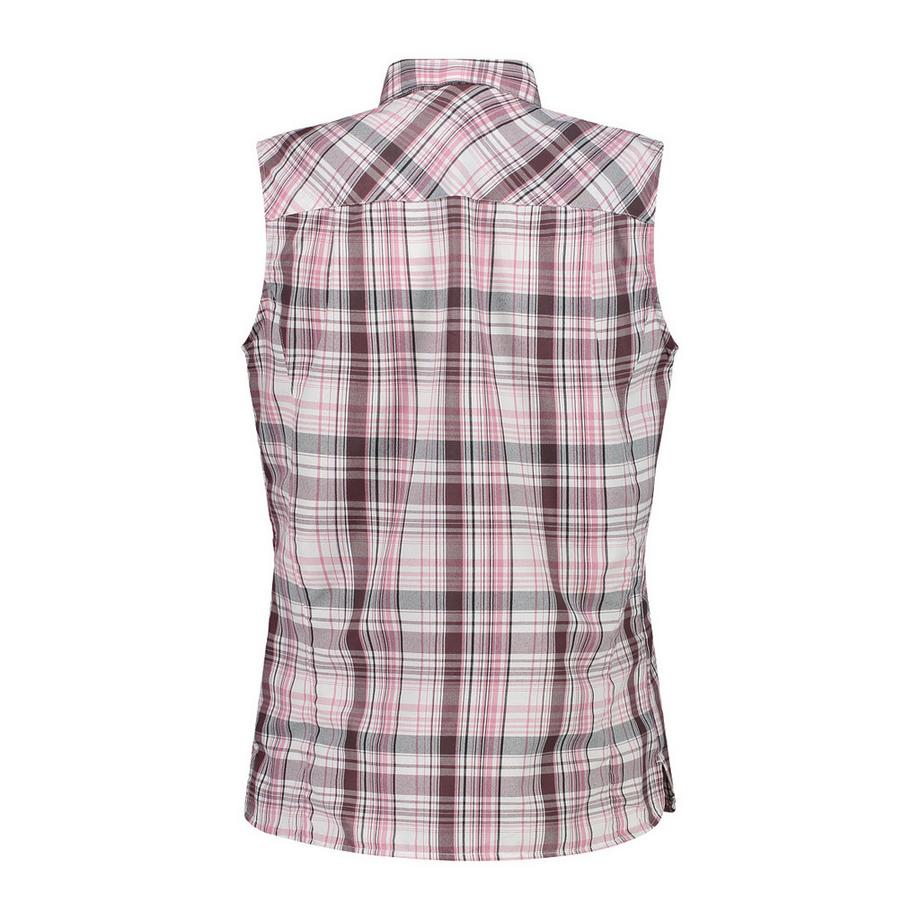 CMP Camicia Quadri Senza Maniche  