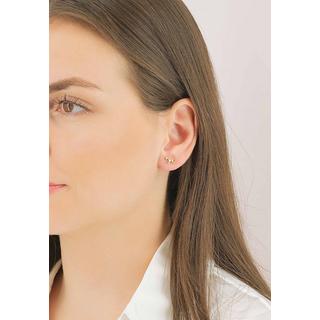 MUAU Schmuck  Ohrstecker Gelbgold 750, 7x10mm 