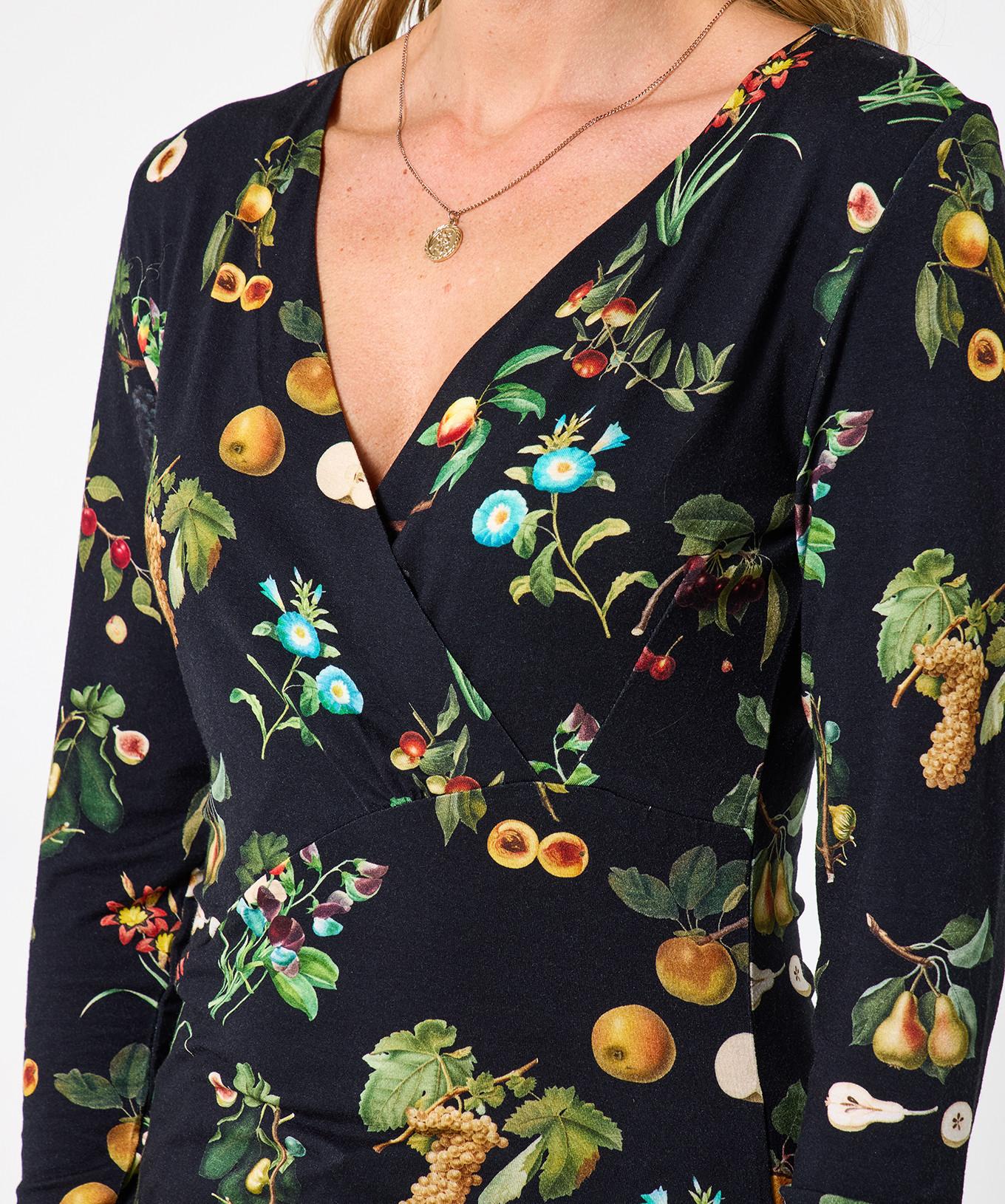 Joe Browns Top in jersey a portafoglio stampa fungo  