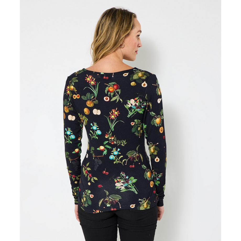 Joe Browns Haut cache-cœur en jersey imprimé champignons  