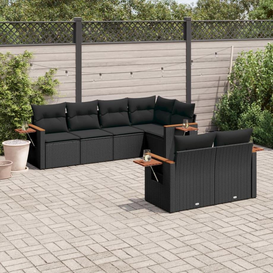 VidaXL Garten sofagarnitur poly-rattan  