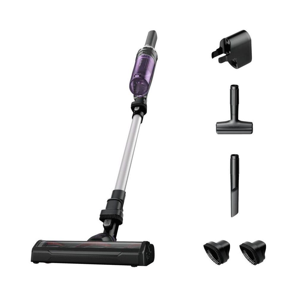 Rowenta Rowenta X-NANO ESSENTIAL RH1129 aspirapolvere senza filo Viola, Alluminio Senza sacchetto  