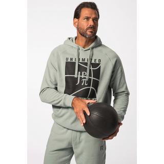 JP1880  Hoodie, Fitness, Kapuzensweater, Basketball-Print 