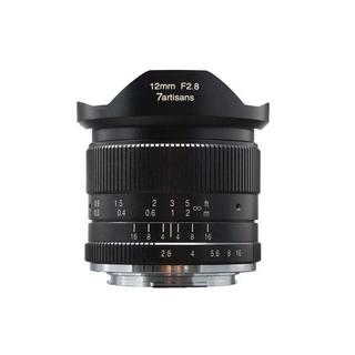 7ARTISANS  7Artisans 12mm F2.8 APS-C (M4/3) Schwarz (A604B) 
