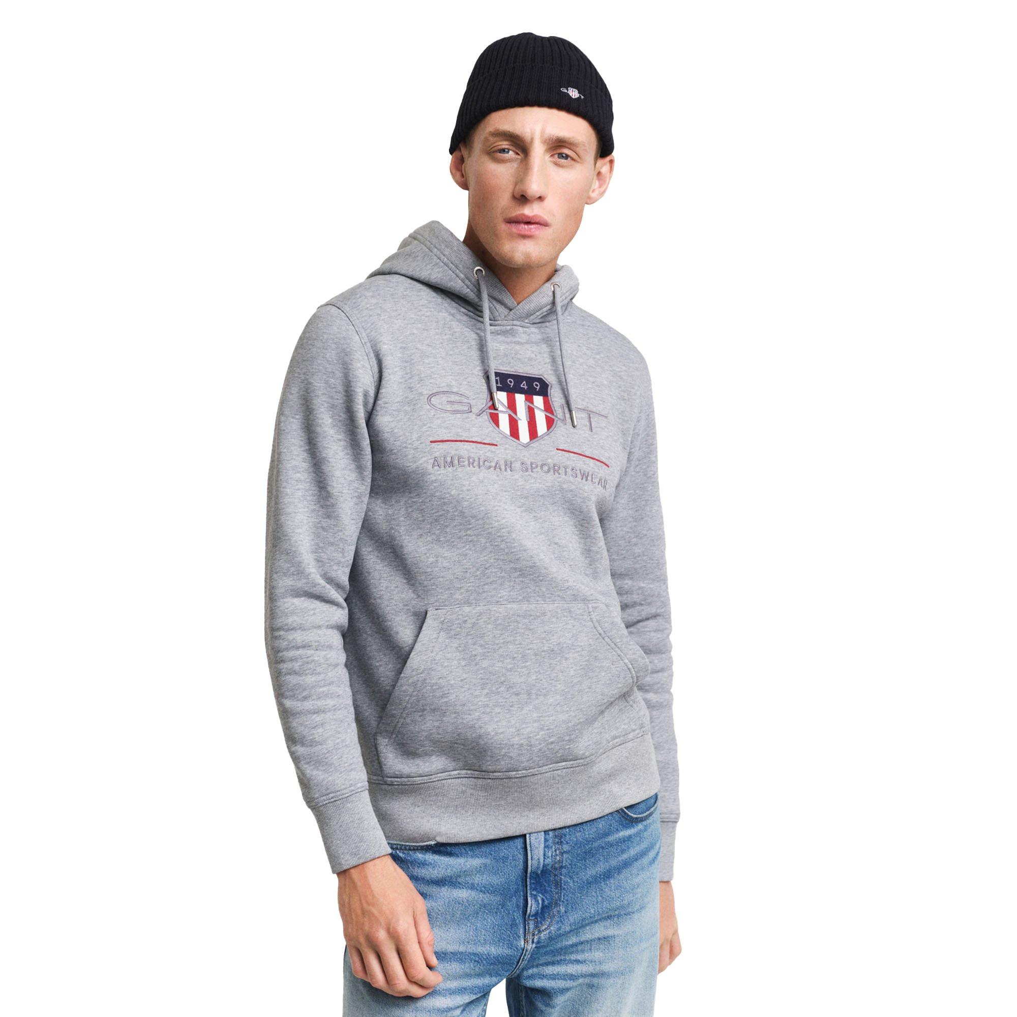 GANT Archive Shield Regular Fit Hoodie  
