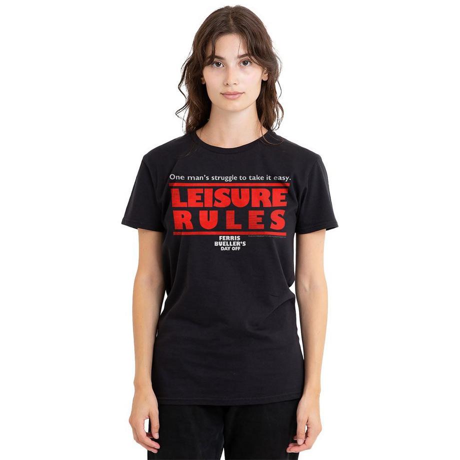 Ferris Bueller´s Day Off Ferris Bueller's Day Off Leisure Rules T-Shirt  