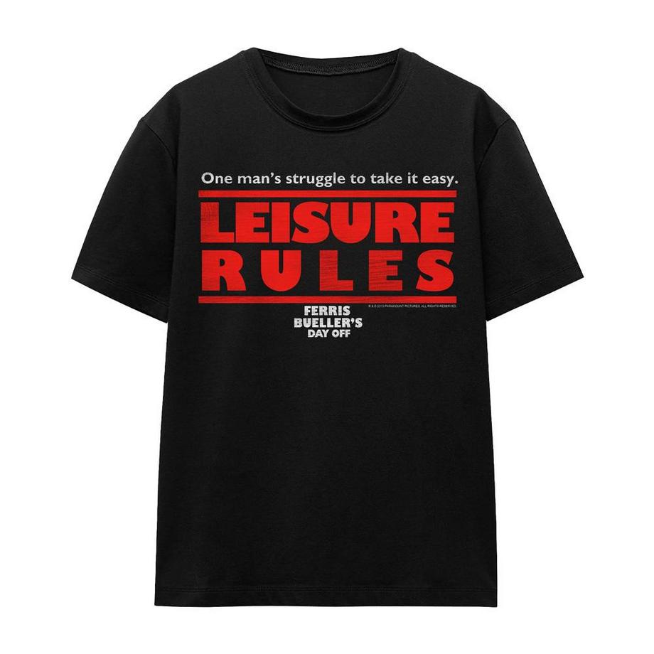 Ferris Bueller's Day Off T-ShirtLeisure Rules