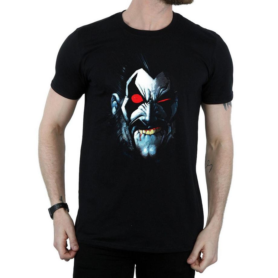 DC COMICS Justice League Lobo T-Shirt Stampata  