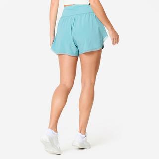 DECATHLON  Shorts 2 in 1 donna elastici 