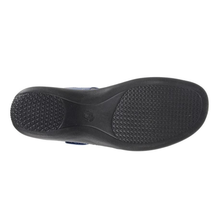 Boulevard de beauté Florale Kunstleder Sandalen  