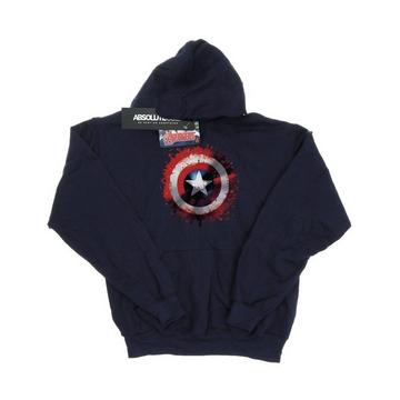 Avengers Captain America Art Shield Kapuzenpullover