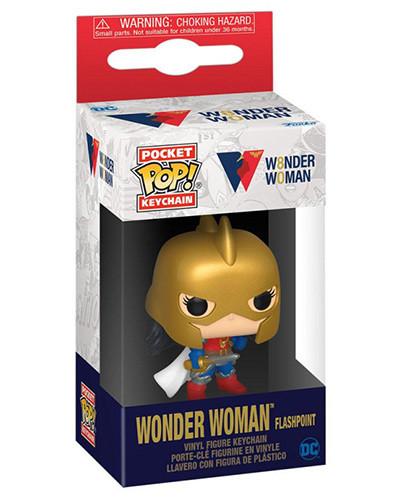 Funko  Portachiavi Funko Pop ! Wonder Woman 80th : Ww Flashpoint 