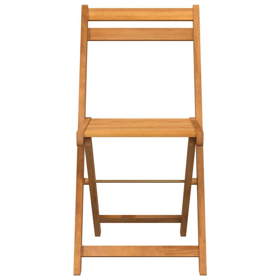 VidaXL Chaise de bistrot pliante bois d'acacia  