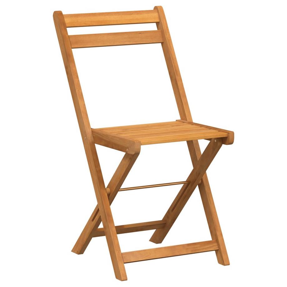 VidaXL Chaise de bistrot pliante bois d'acacia  
