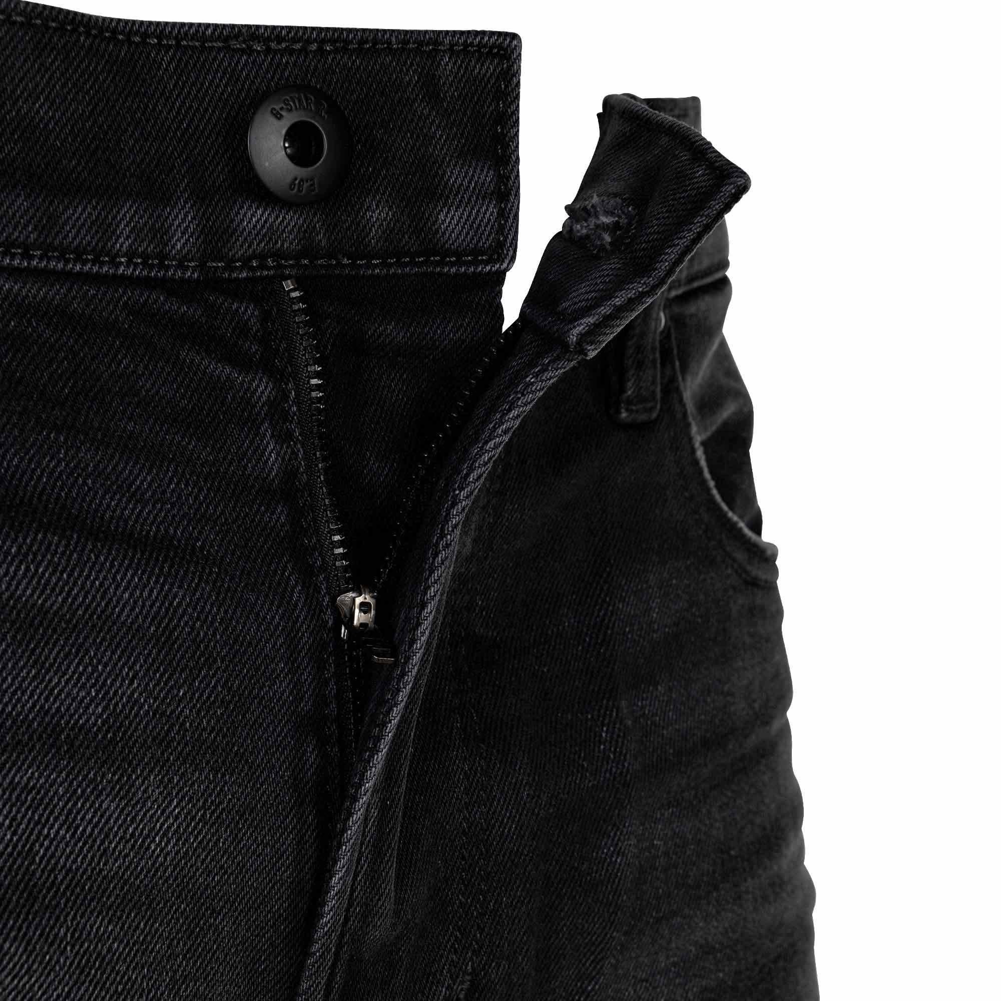 G-STAR RAW Mosa Straight Worn in Black Moon Jeans  