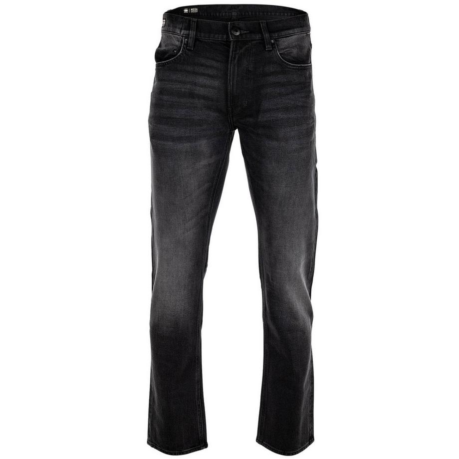 Jeans  Figurbetont-Mosa Straight Worn in Black Moon