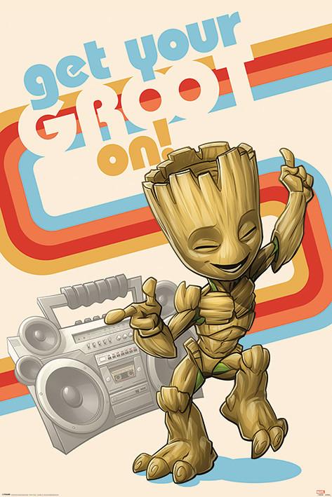 Pyramid Poster - Guardians of the Galaxy - Get Your Groot On - Groot  