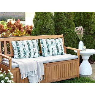 Beliani Lot de 2 coussins d'extérieur en Polyester Moderne TERMINI  