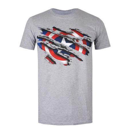 CAPTAIN AMERICA Bouclier Imprimé Regular Fit T-Shirt  
