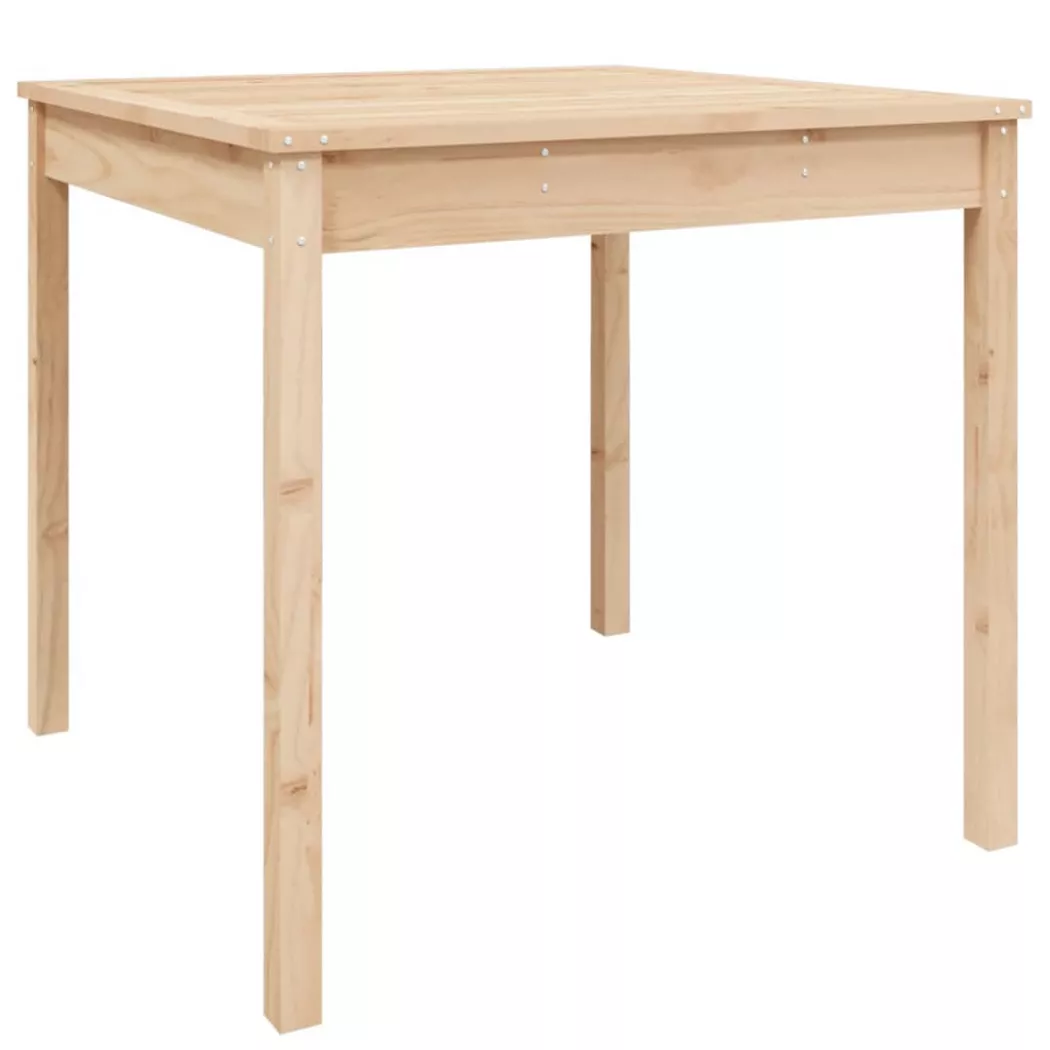 vidaXL Gartentisch 82,5x82,5x76 cm Massivholz Kiefer