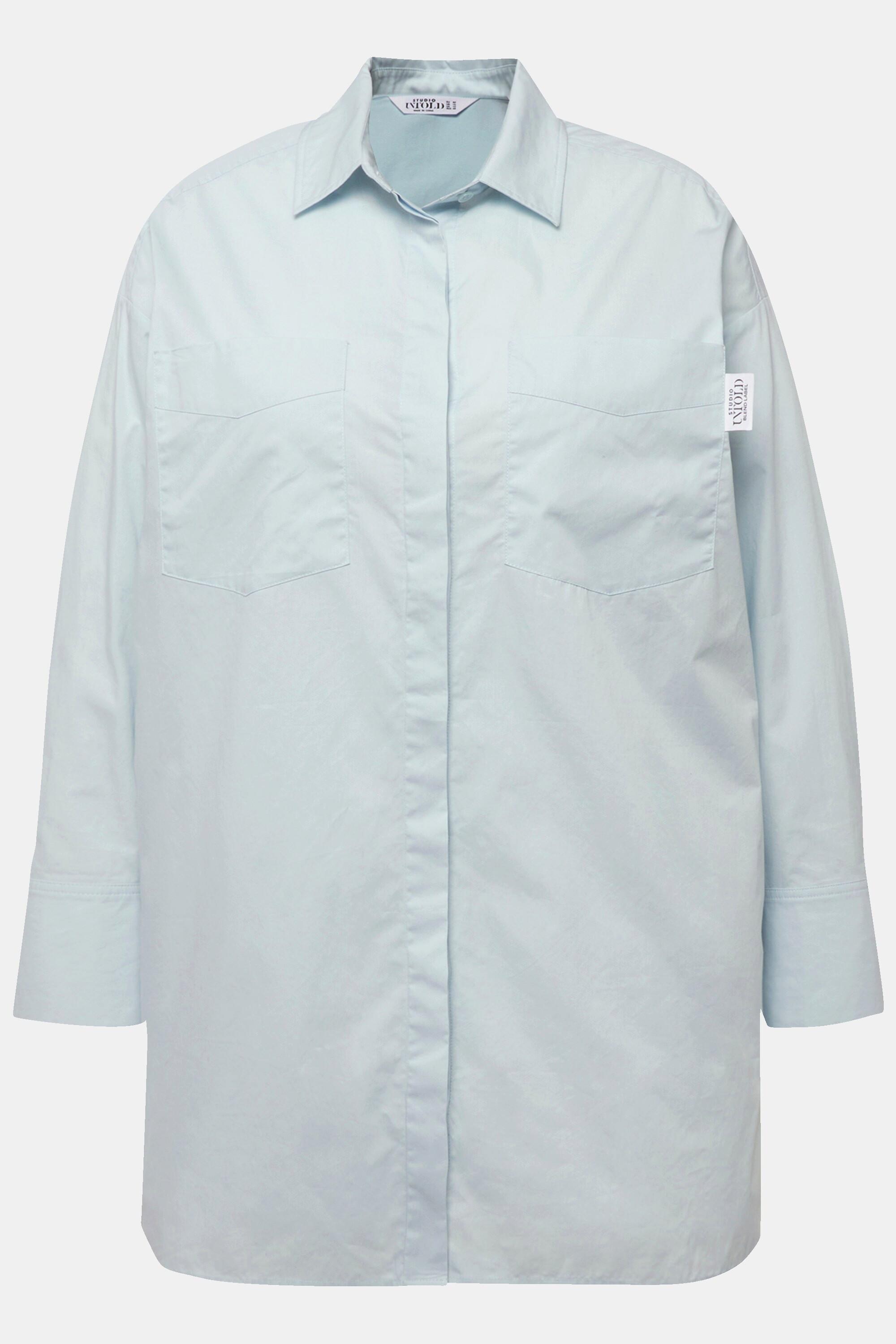 Studio Untold Oversized Langarm Unisex Hemd  