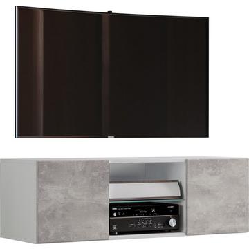 TV Möbel | Wandboard | Lowboard hängend | Maße H. 40 x B. 95 oder 115 x T. 36 cm | Wandschrank - Jusa