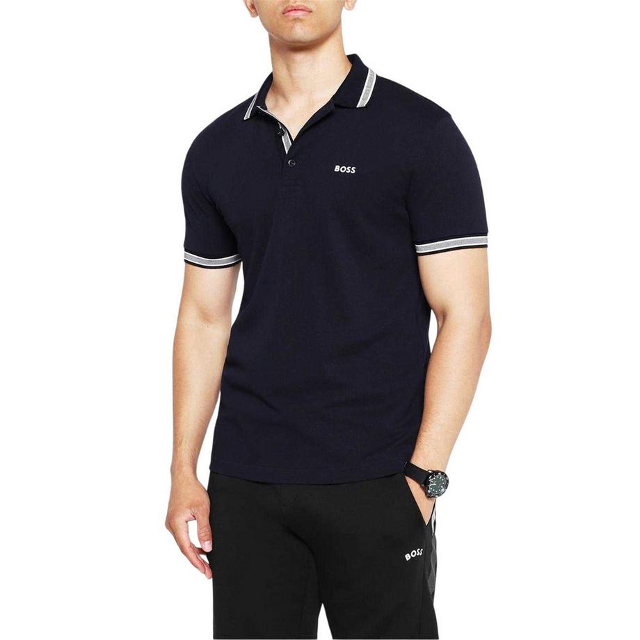 BOSS  Paddy Maglietta Polo Con Punta A Contrasto 