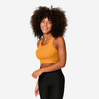 DECATHLON  Top sportivo donna crop top supporto medio 