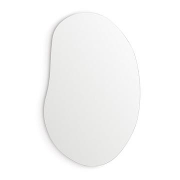 Spiegel Biface in organischer Form