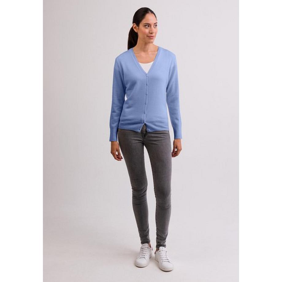 CASH-MERE.CH Kaschmir V-Ausschnitt Cardigan  