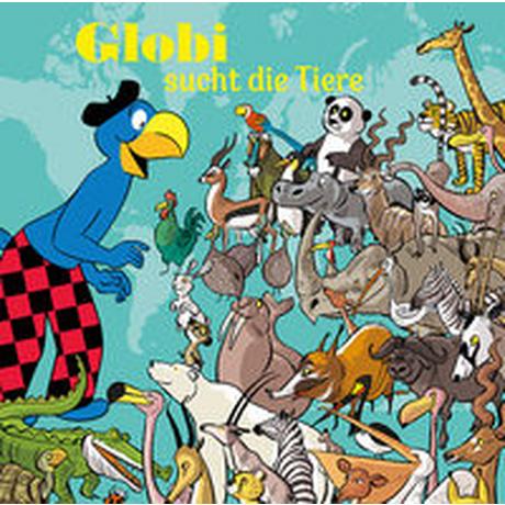 Globi sucht die Tiere Müller, Daniel (Illustrationen) Copertina rigida 